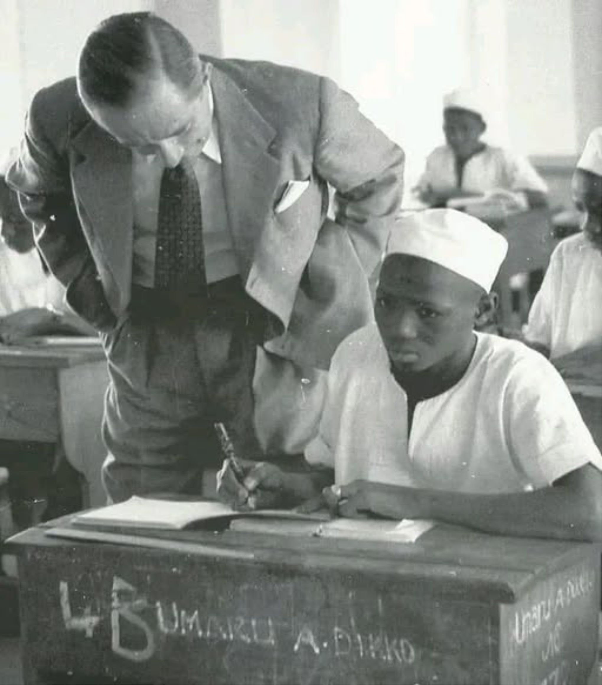 The Young Dr. Dikko Umaru at Barewa College, Zaria in the 1950s